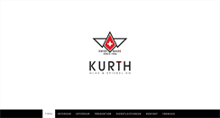 Desktop Screenshot of kurth-glas.ch